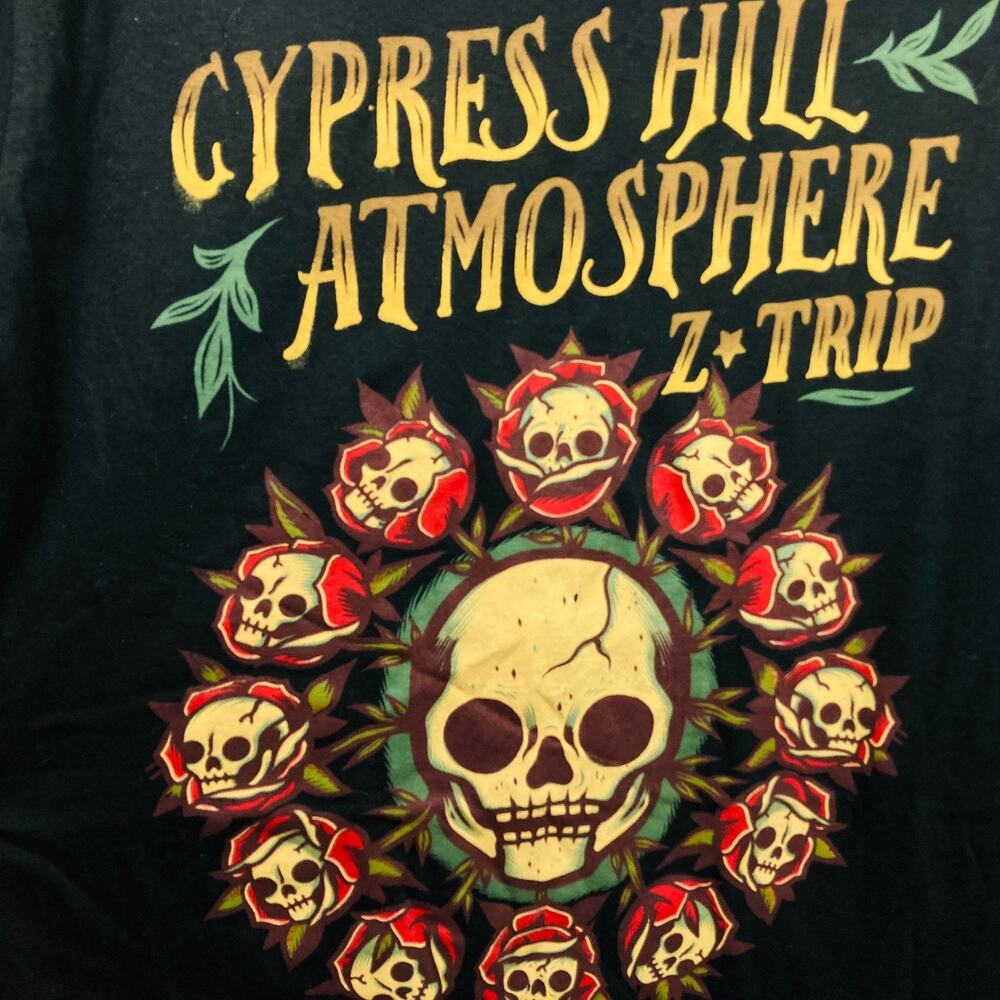 CYPRESS HILL ATMOSPHERE - Z TRIP - 2021 Tour T-shirt - Women's Small
